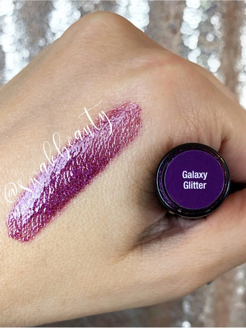 SeneGence Galaxy Glitter Lipsense Gloss - Berry Plum Shine